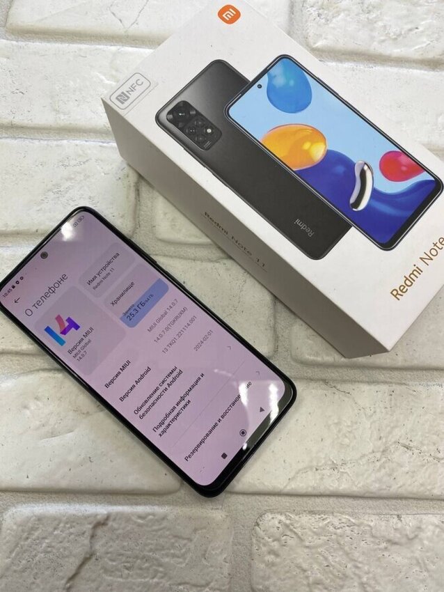 Смартфон Xiaomi Redmi note 11 4/128GB