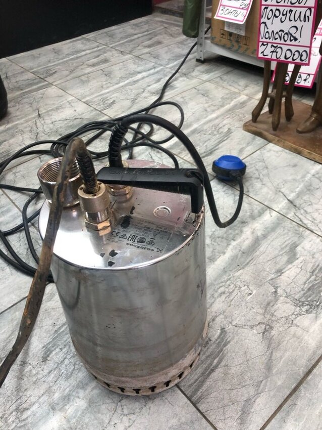 Насос дренажный