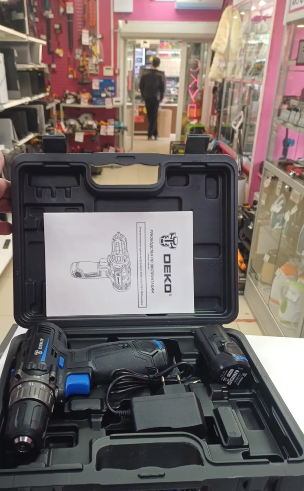 Шуруповерт DEKO ZKCD12V