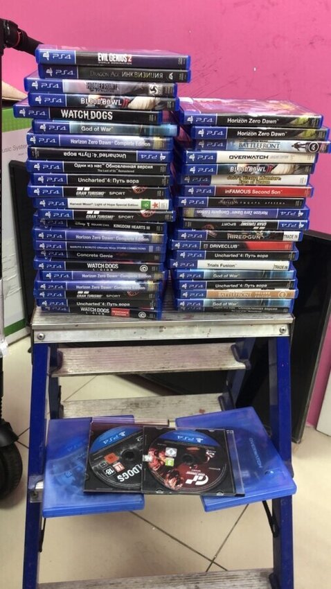 Диски PS 4