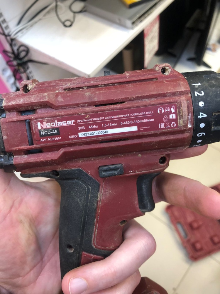 Шуруповерт Neolaser 20V