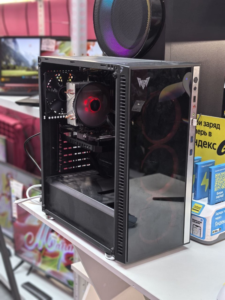 Системный блок (i5-9400F, gtx 750, 8 ram, 256ssd+1tb hdd))